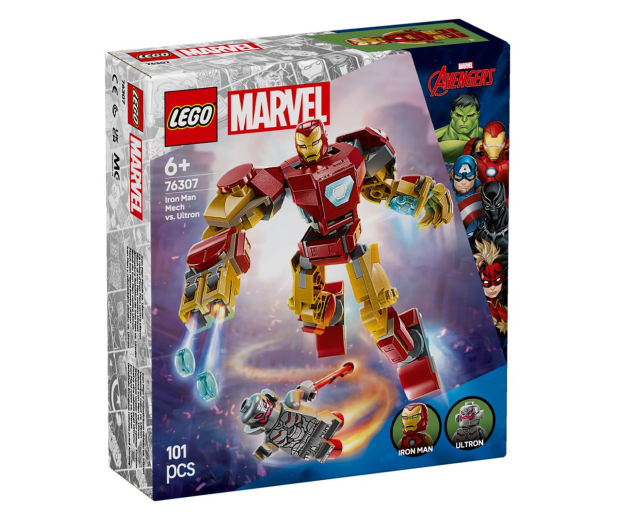 LEGO Marvel 76307 Mech Iron Mana kontra Ultron - 1284140 - zdjęcie 8